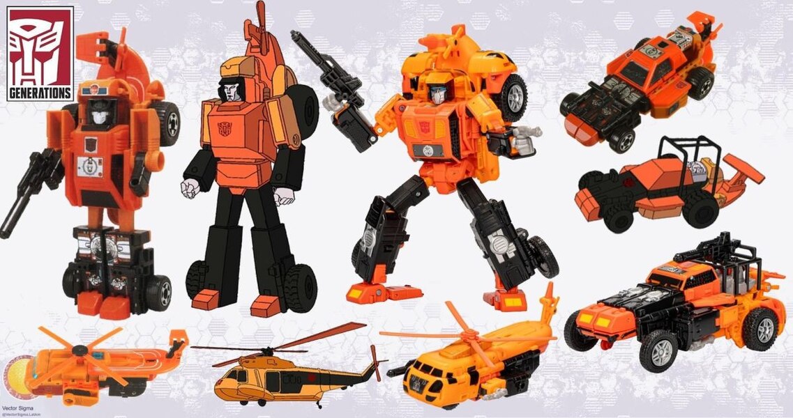Transformers Sandstorm Through The Years From G1 To Legacy United  (1 of 7)